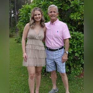 Lulu's Tan Mini Dress